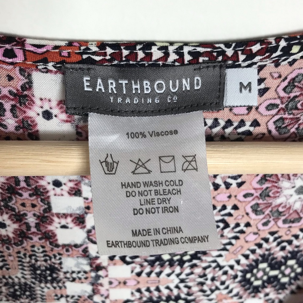 EARTHBOUND Multicolor Patterned Maxi Dress - Picture 5 of 6